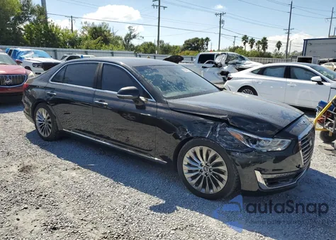 2019 Genesis G90 Ultimate z USA, uszkodzony, nr VIN KMHG54JH0KU050593